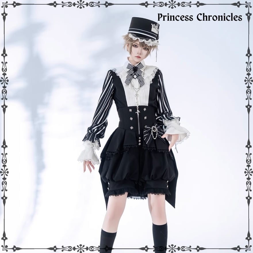 王子系ロリィタ ハット 少年装×コスプレ 舞台向け｜WithU | ゴスロリ
