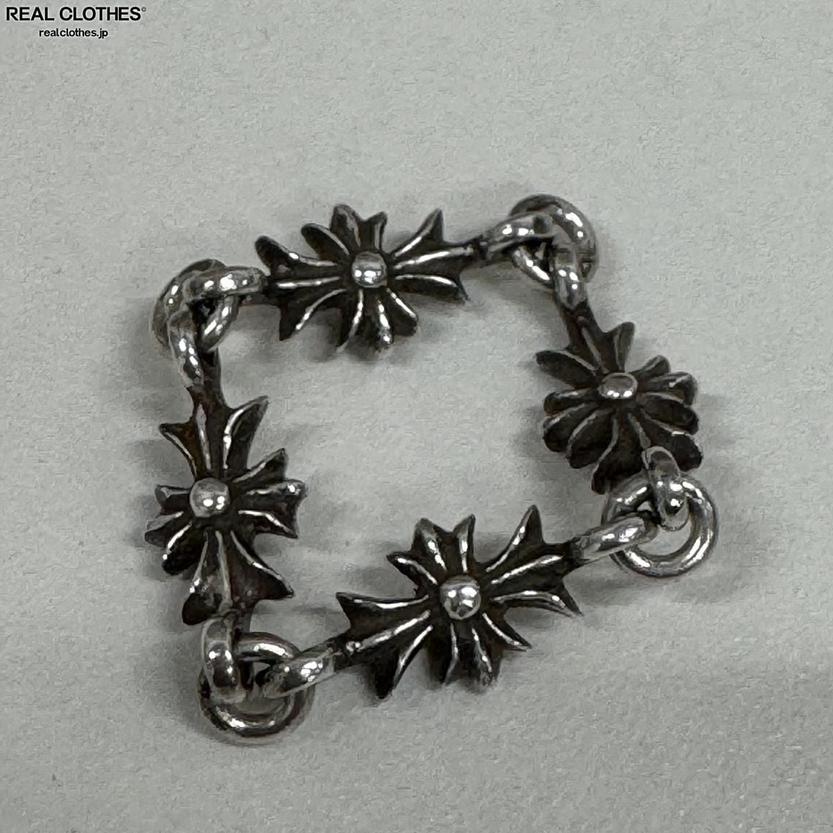 CHROME HEARTS/クロムハーツ タイニーE CHプラス リング 4リンク 11号