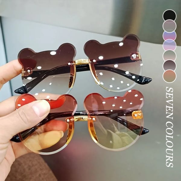 BABY&KID】くまさんUVカットサングラス 全2色 | 韓国子供服通販 - Baker