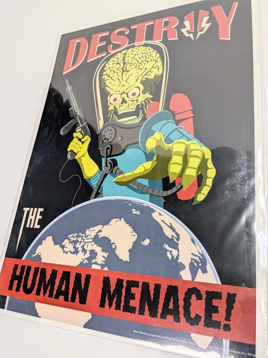 ちょうどいいB4ポスター【マーズアタック!（Mars Attacks!）】〚アメリカン雑貨 アメトイ〛