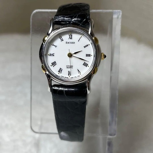 Citizen exceed 腕時計 【稼働品・電池交換済】 #351