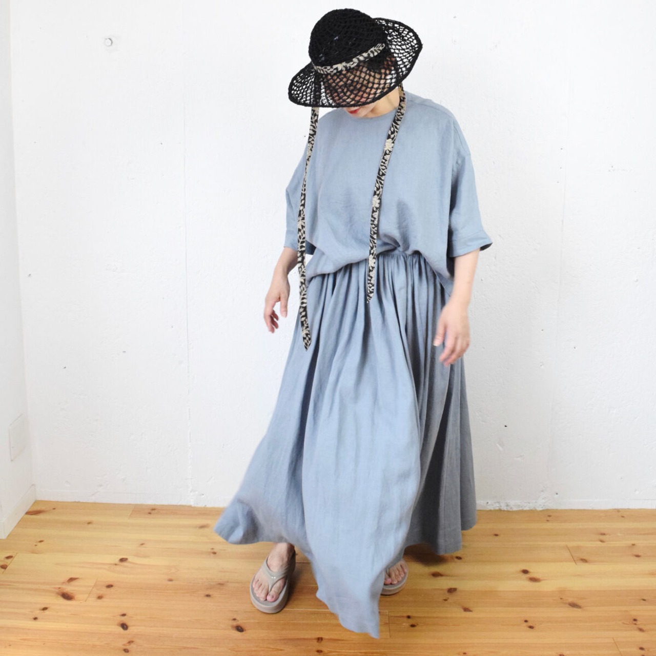 chisaki（チサキ）Kaju アバカ メッシュタイプ ハット