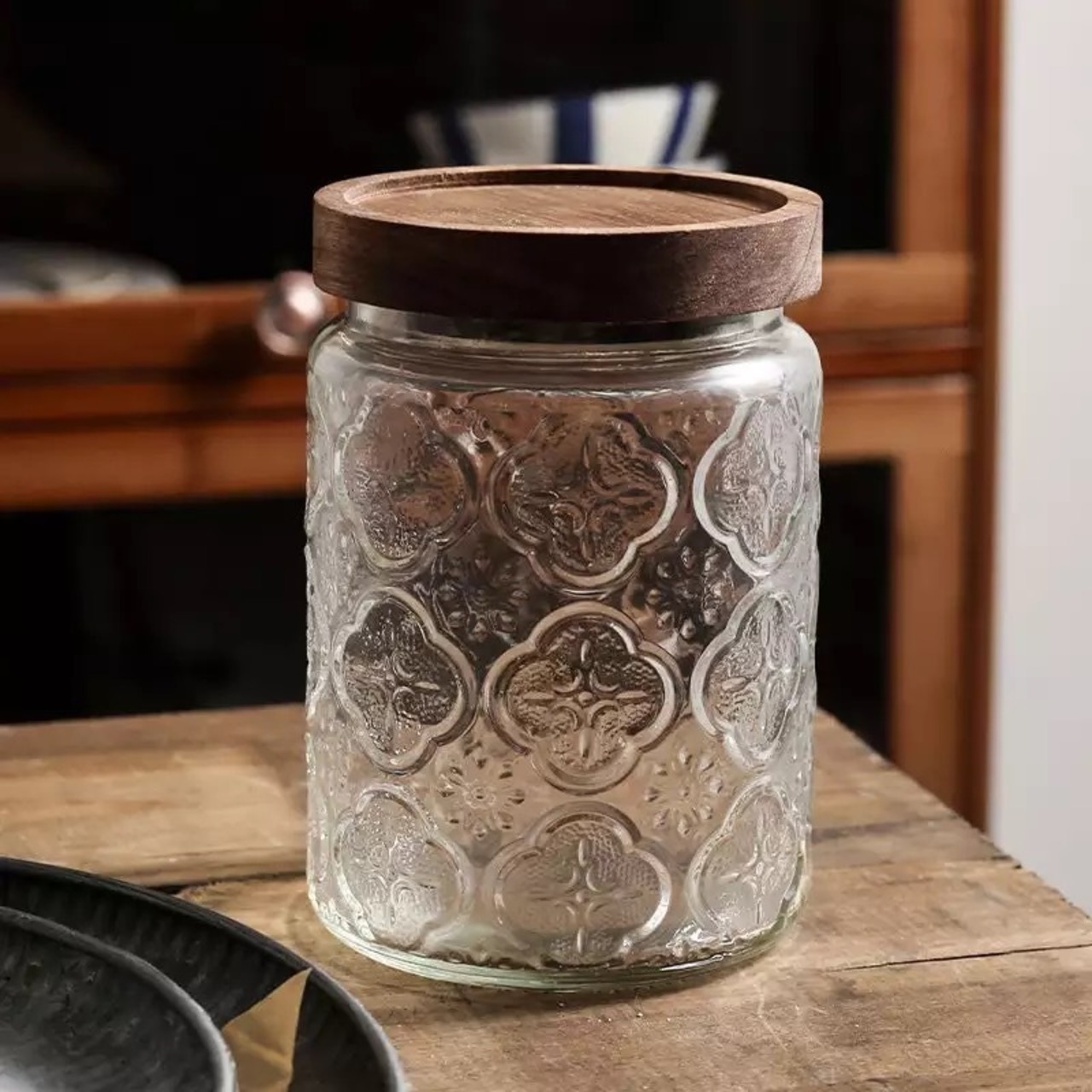 レトロガラスキャニスター