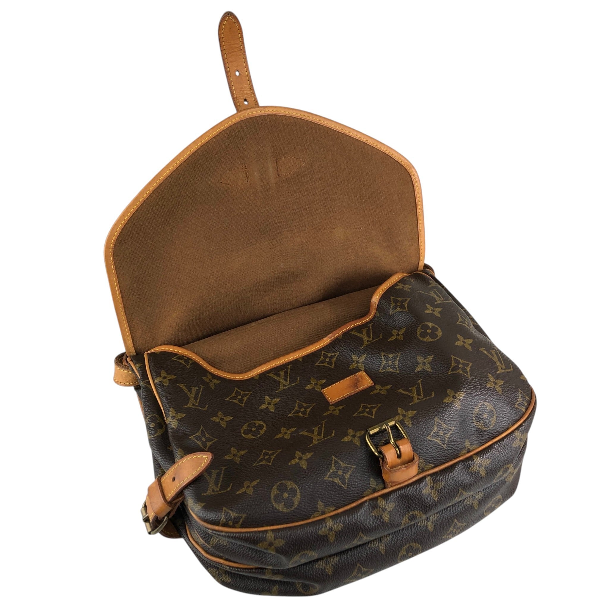 LOUIS VUITTON ルイヴィトン モノグラム ショルダーバッグ ブラウン