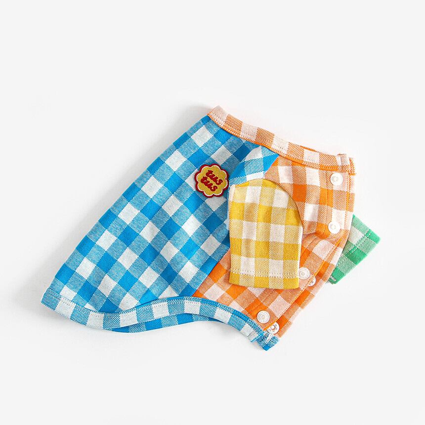 《予約》TU0017 Block Check cardigan