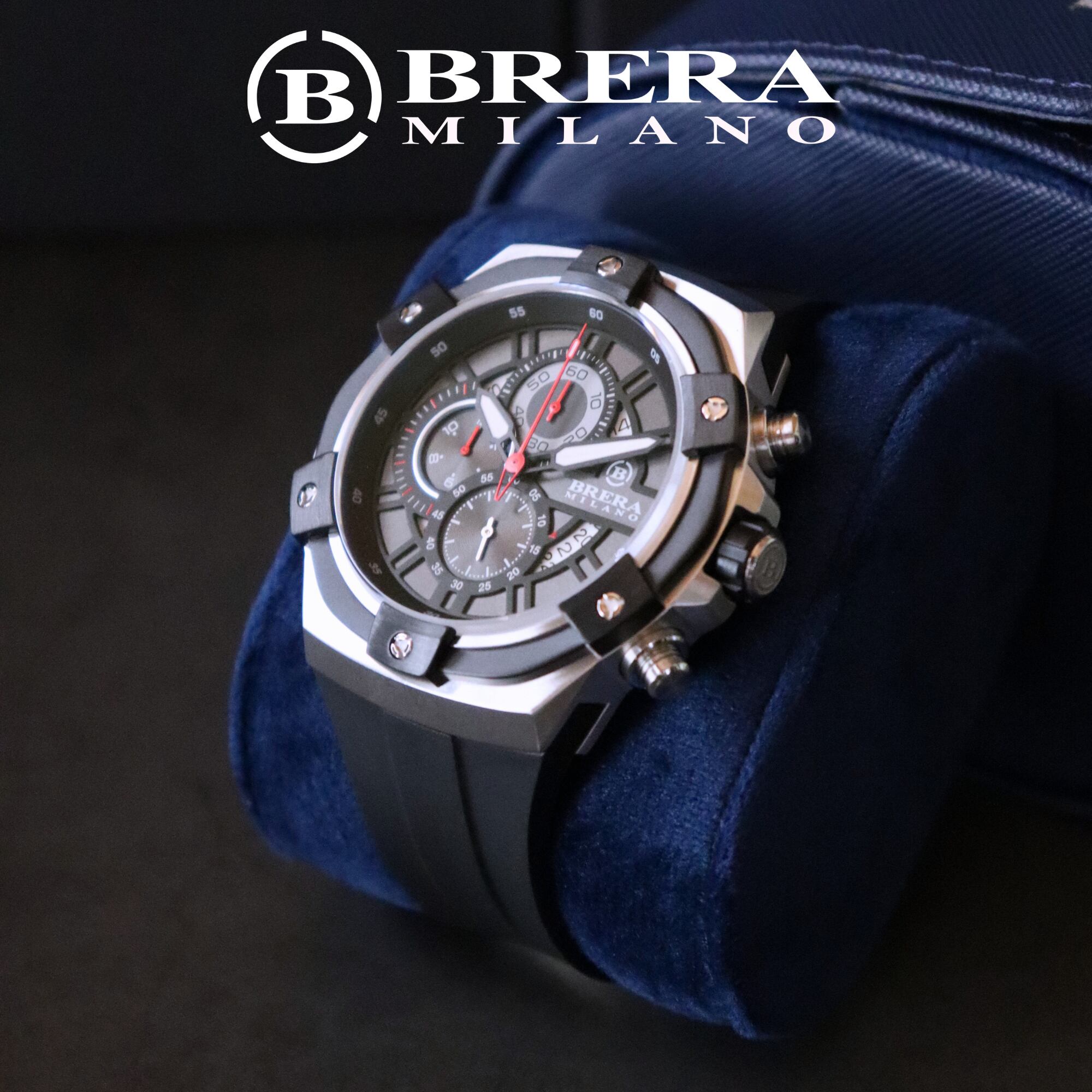 BRERA MILANO SUPERSPORTIVO EVO QUARTZ CHRONOGRAPH BMSSQC4501
