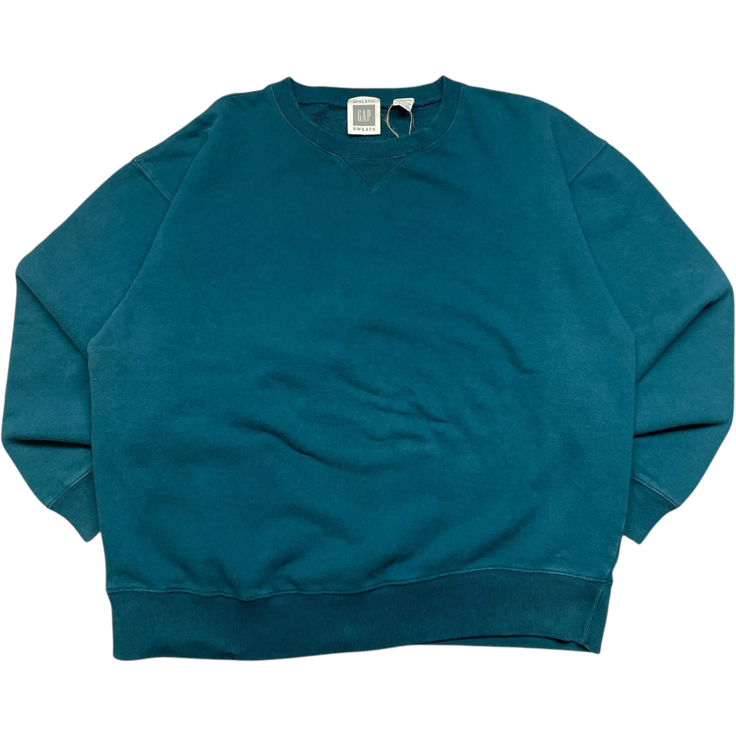 《L》OLD GAP オールドギャップ スウェット 無地 前V 90年代 vintage no.5905