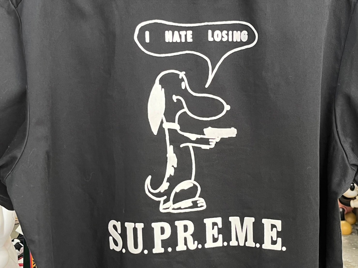 Supreme Dog S/S Work Shirt 黒 s