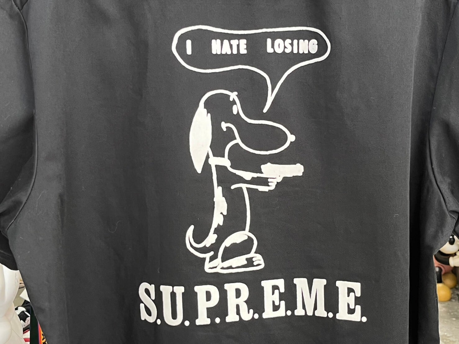 Supreme DOG SS WORK SHIRT BLACK XL 81598 | BRAND BUYERS OSAKA