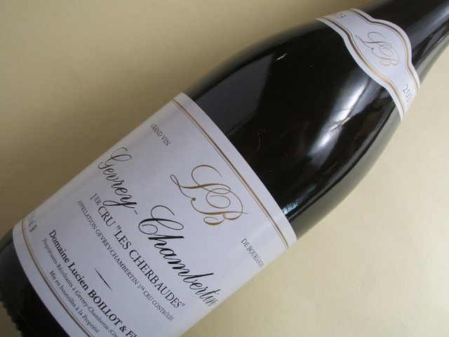 ジュヴレ・シャンベルタン　1級　レ・シェルボード　2023年　リュシアン・ボワイヨ