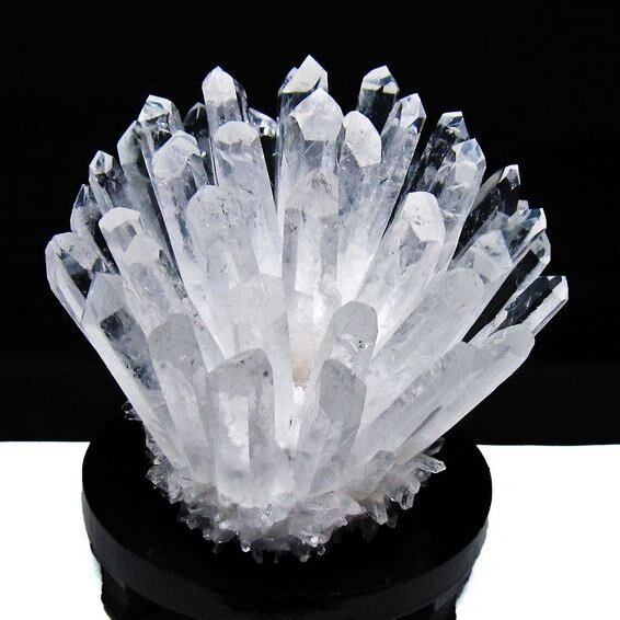 1.2Kg 水晶 クラスター 水晶 原石 台座付属 一点物 182-8387