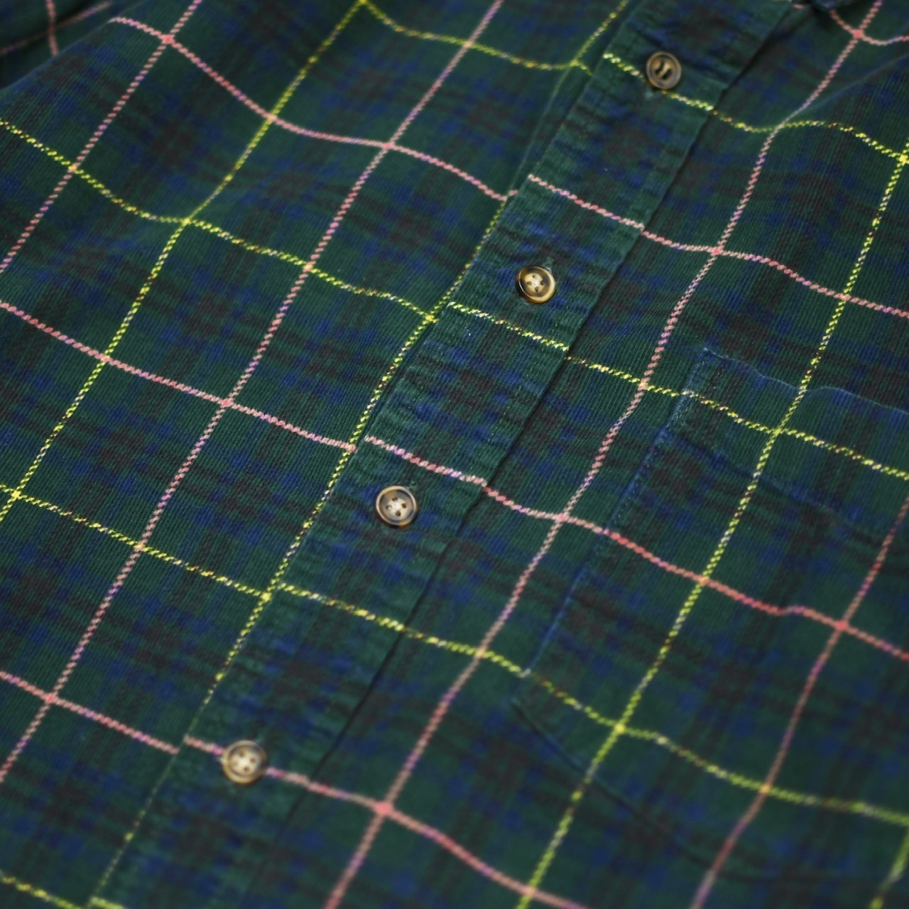 OLD NAVY check corduroy shirt