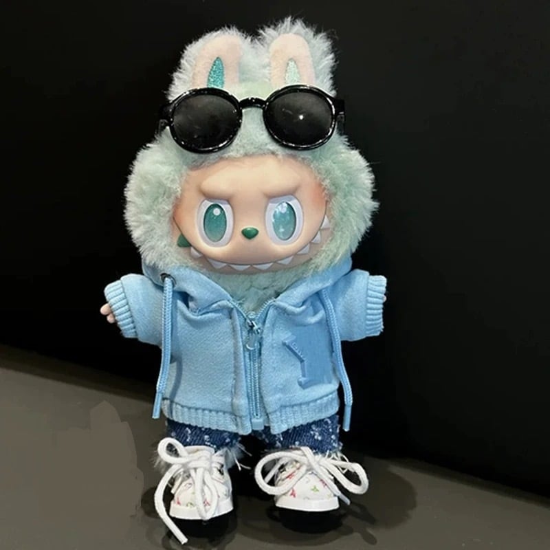 Labubu ぬいぐるみ ドール用 回転式 ディスプレイケース 2段/3段