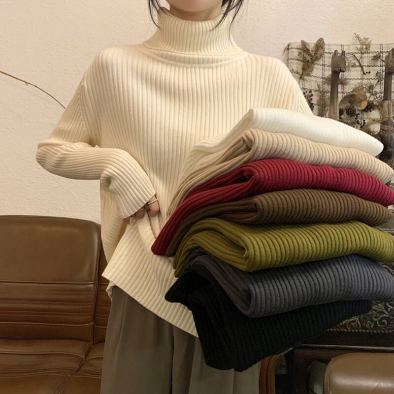 Lib Design Turtle Knit Tops