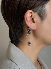 【3月再販予定】感動イヤーカフ/ゆらゆらbubble(ニュアンスブラック)