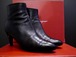 美品◆SalvatoreFerragamo サルヴァトーレフェラガモ サイドゴア ショート ヒール ブーツ 黒◆ 一度履いたら病み付きのさすがの履き心地♪