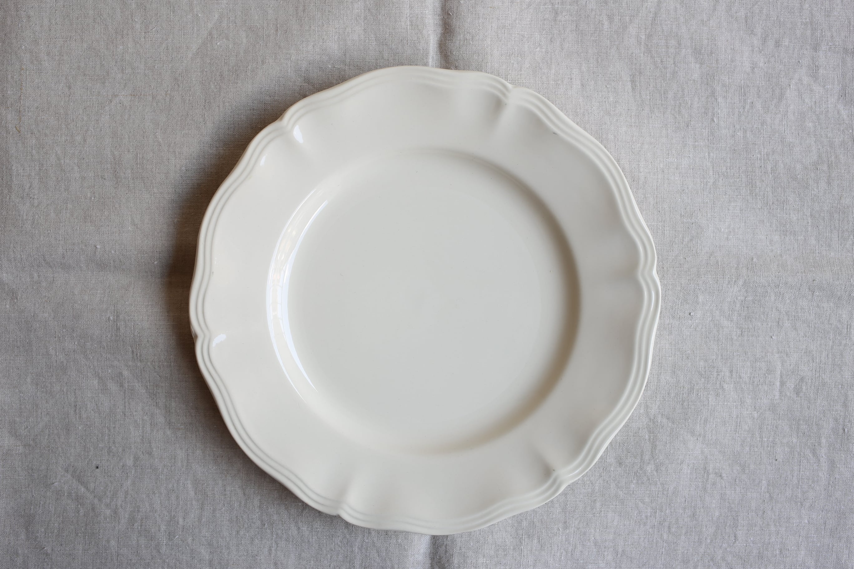 フランス アンティーク ヴィンテージ Sarreguemines サルグミンヌ 花