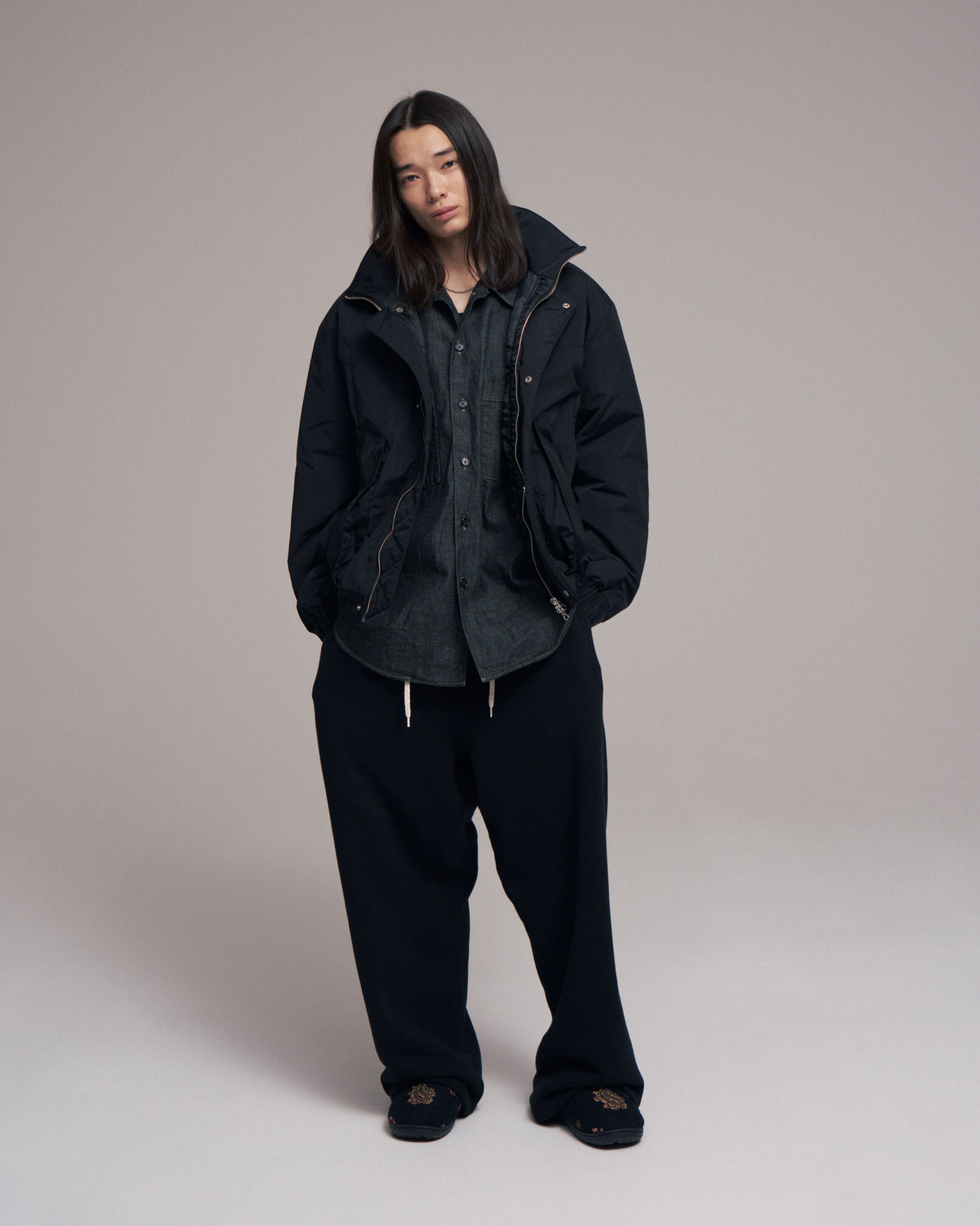 LAST1】superNova. Baloon jacket / Black | novastore(ノヴァストア