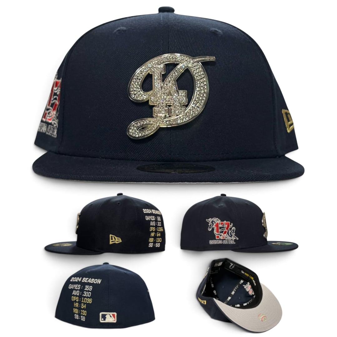 NEW ERA 59FIFTY FITTED CAP LOS ANGELES DODGERS “2024 STATS PACK