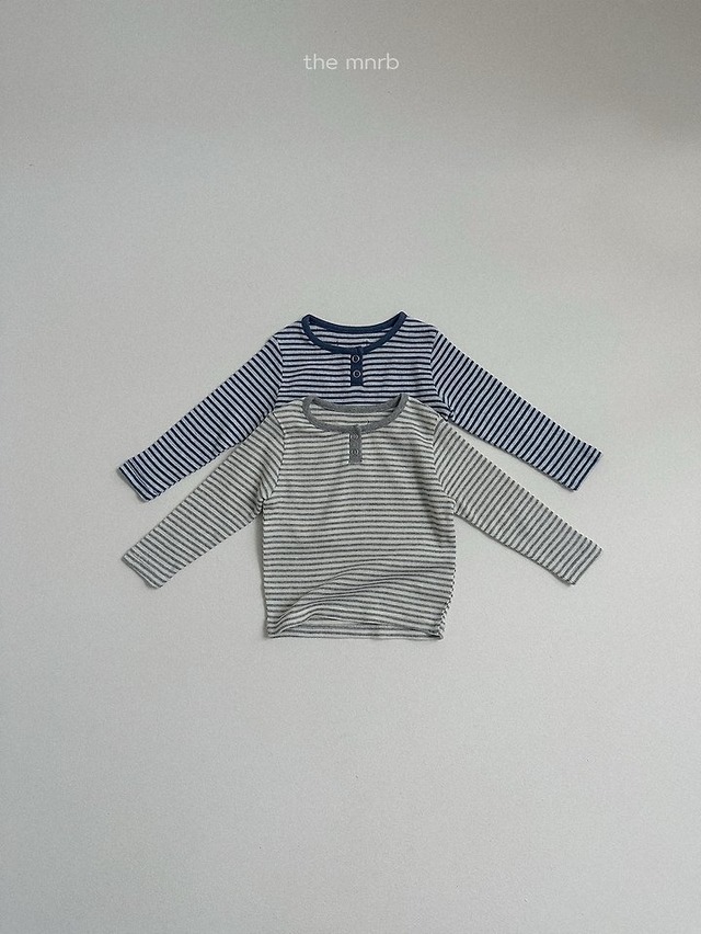 【予約】Edie Striped T-Shirt / minirobe