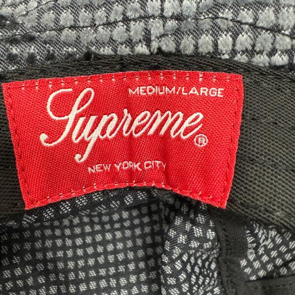 未使用】Supreme/シュプリーム【22AW】Camo Grid Velvet Crusher Hat