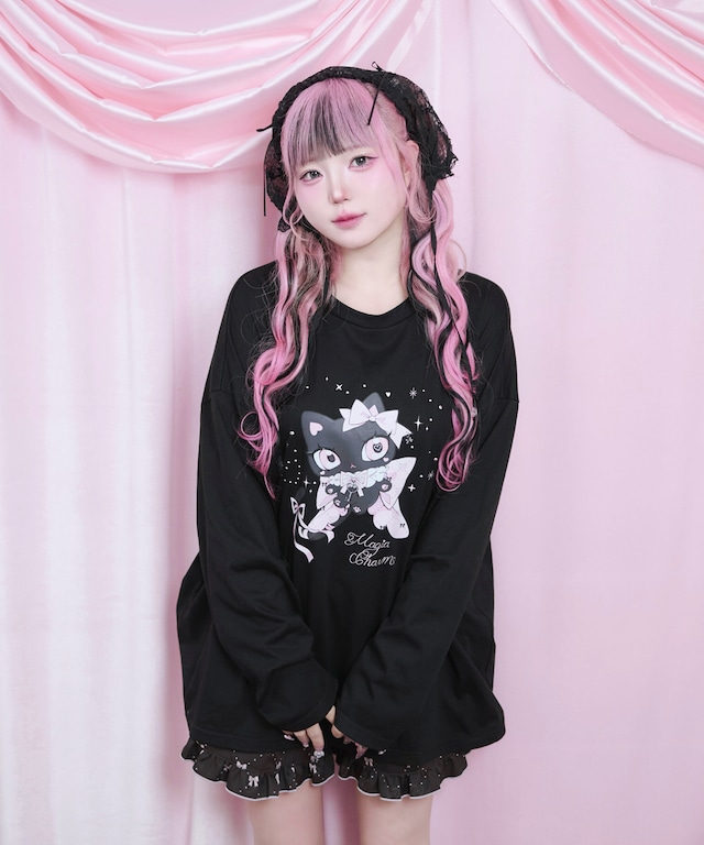 「chammy」プリントロンT