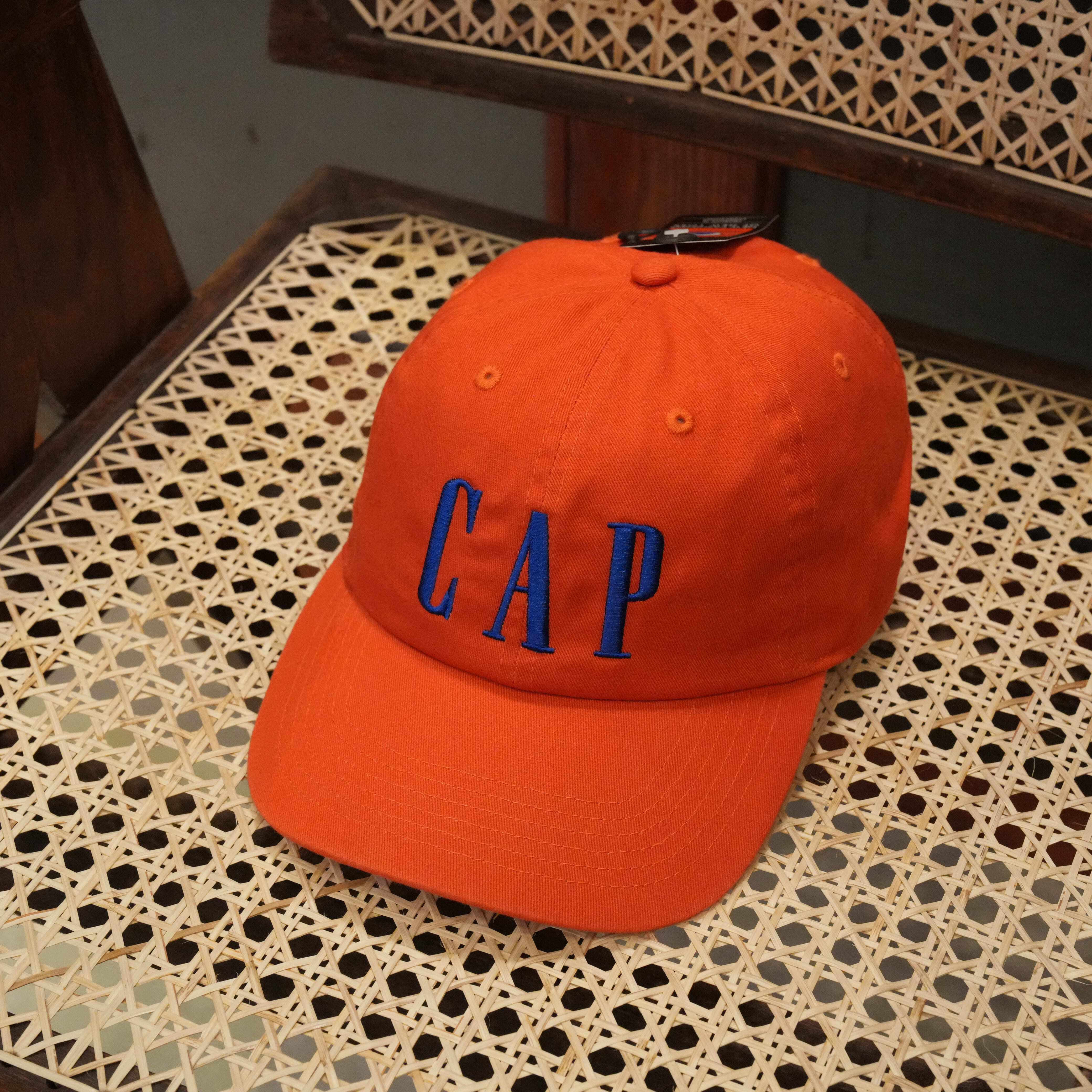byeA.(バイエー) "CAP CAP" -ORANGE-
