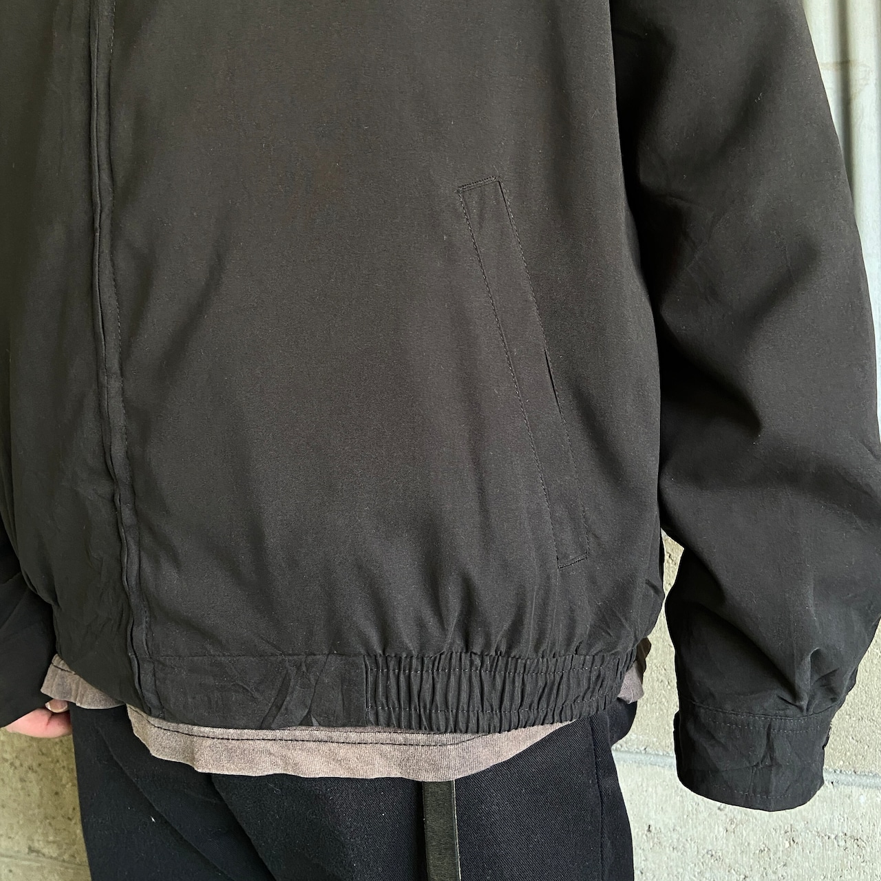 オールドラルフローレン ポリエステル スイングトップ メンズL 古着 