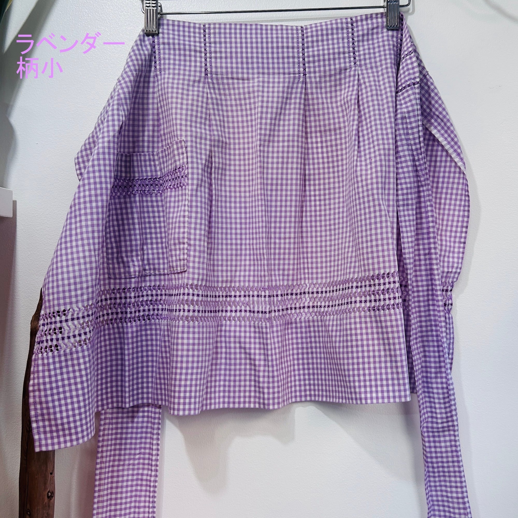 vintage ギンガムチェックエプロン（8色バラ売り） | Milo Antiques