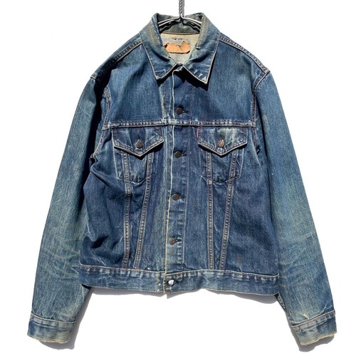 Levis Big E 70505 [LEVIS 70505 Big E] [Late 1960s-] Vintage denim jacket 4th Model