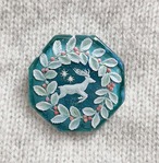 マンボウno5  樹脂ブローチ