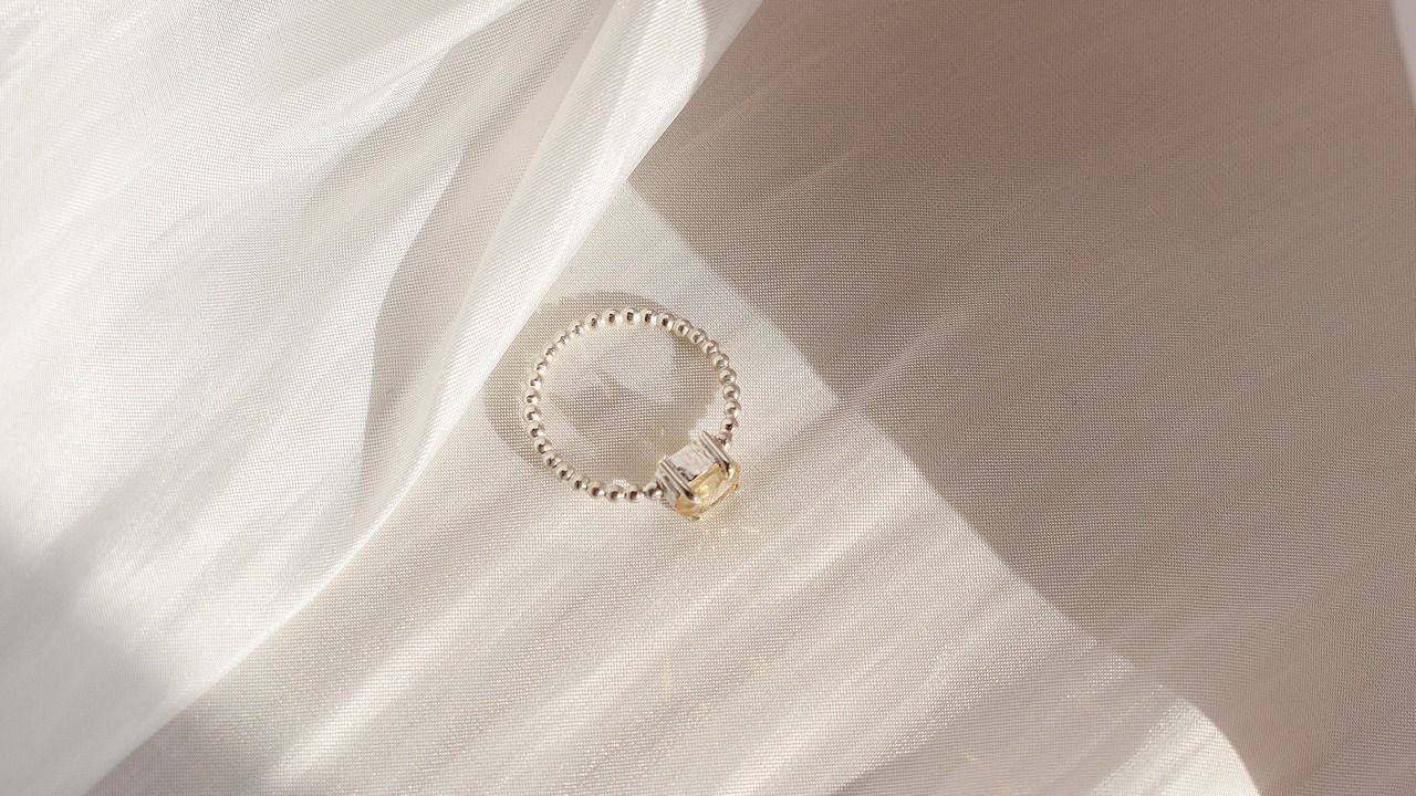 citrine ring《silver925》【受注製作】