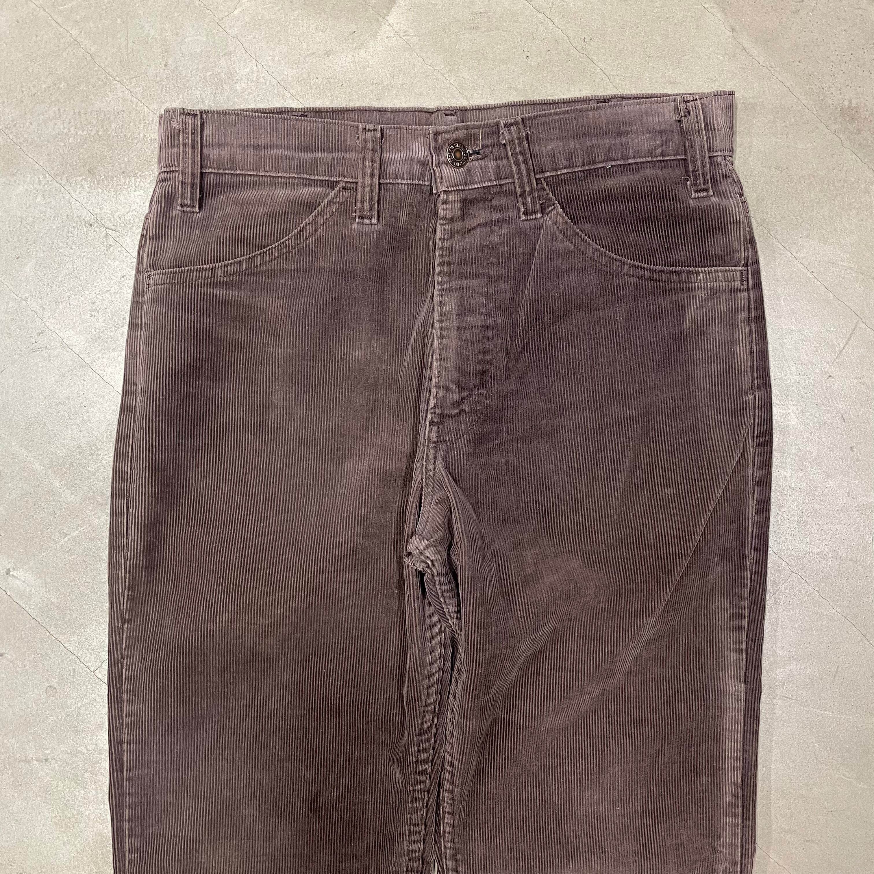 80s Levi's 519 コーデュロイパンツ USA リーバイス ブラウン