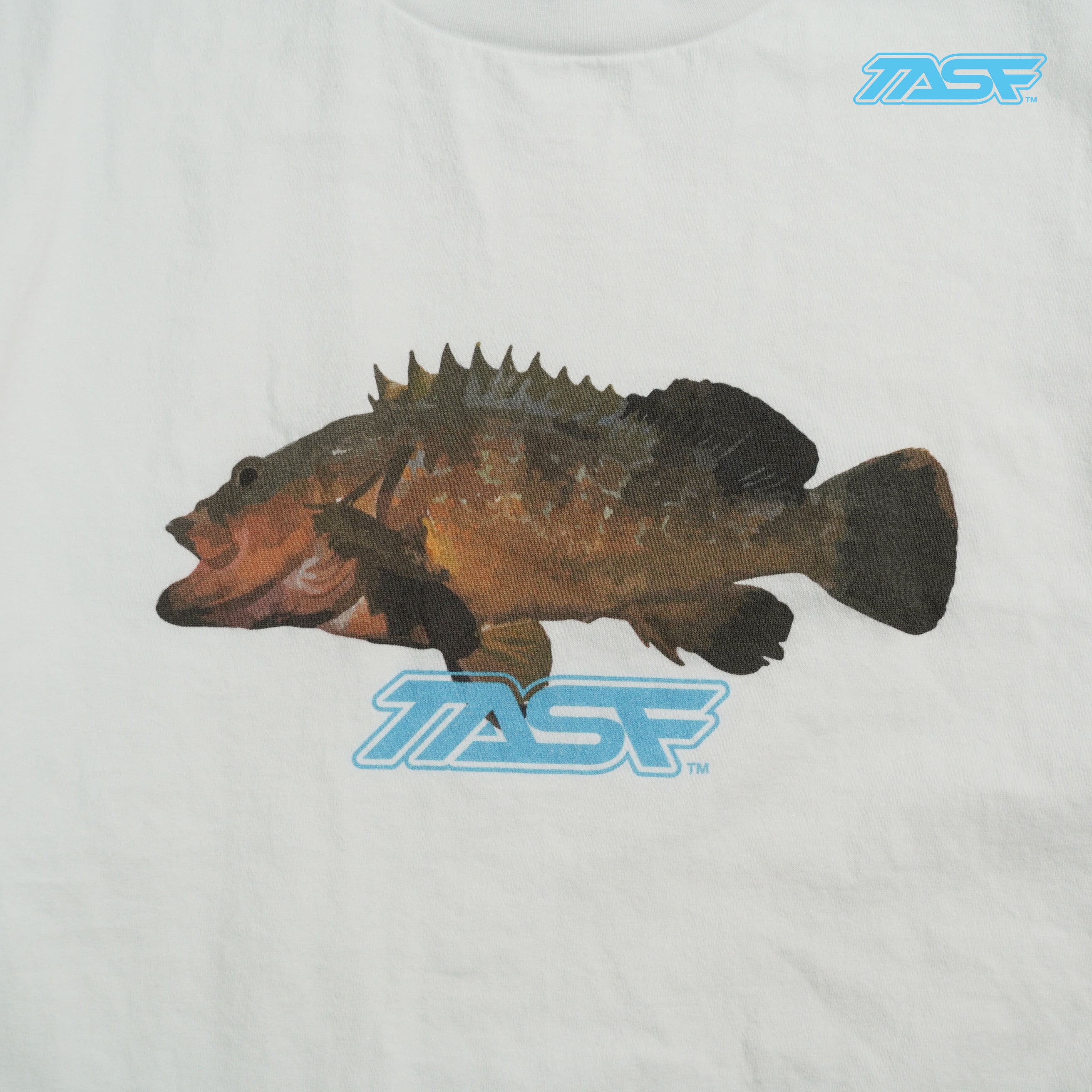 TASF / アコウTee / White | Tasf Tackle Mart
