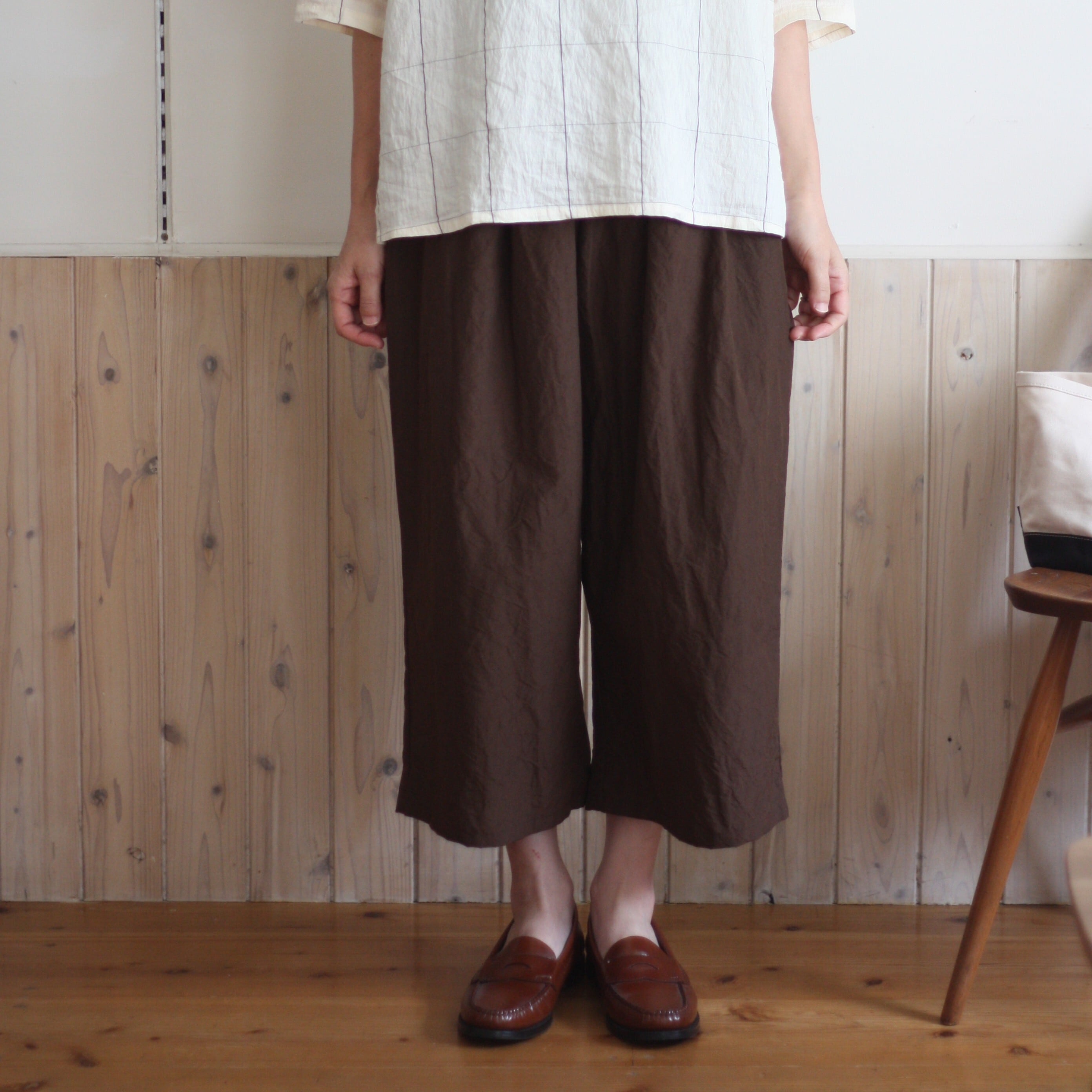R&D.M.Co- オールドマンズテーラー コットンリネンシルクワッシャー