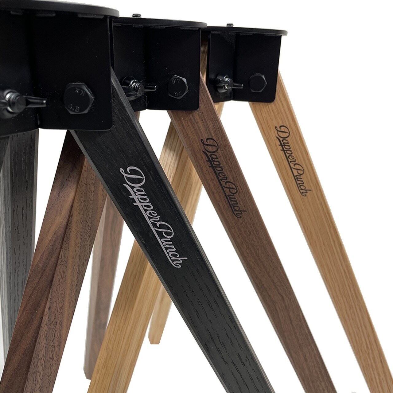 Dupper Punch 木製三脚H385 ブラック | OLIVE OUTDOOR EQUIPMENT