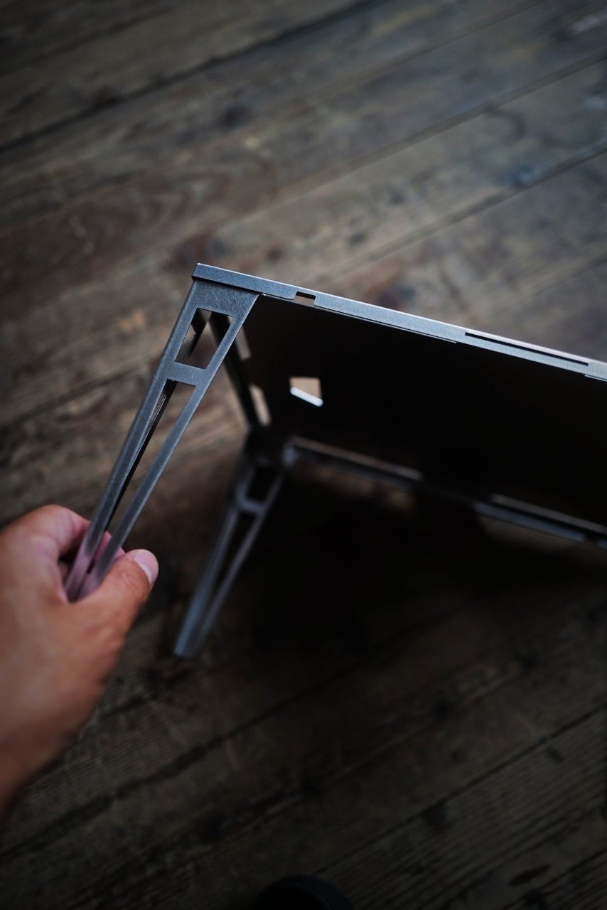 ★shiromani peaker's leg SUS ステンレス ミニテーブル shiromani peaker's leg SUS（ステンレス） | Camp Shop Lantern