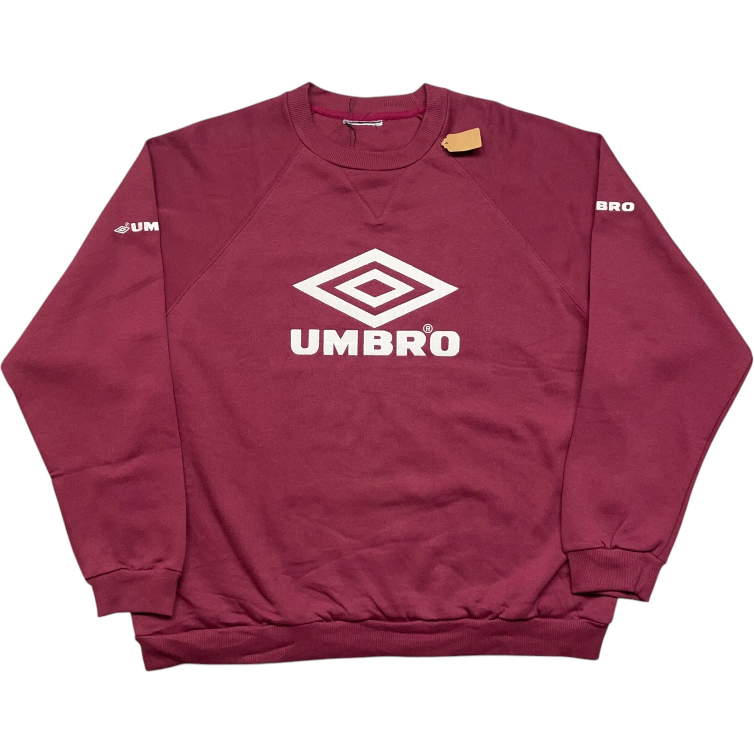 《XL》UMBRO アンブロ スウェット ロゴ刺繍 デッドストック 90年代 vintage no.5914