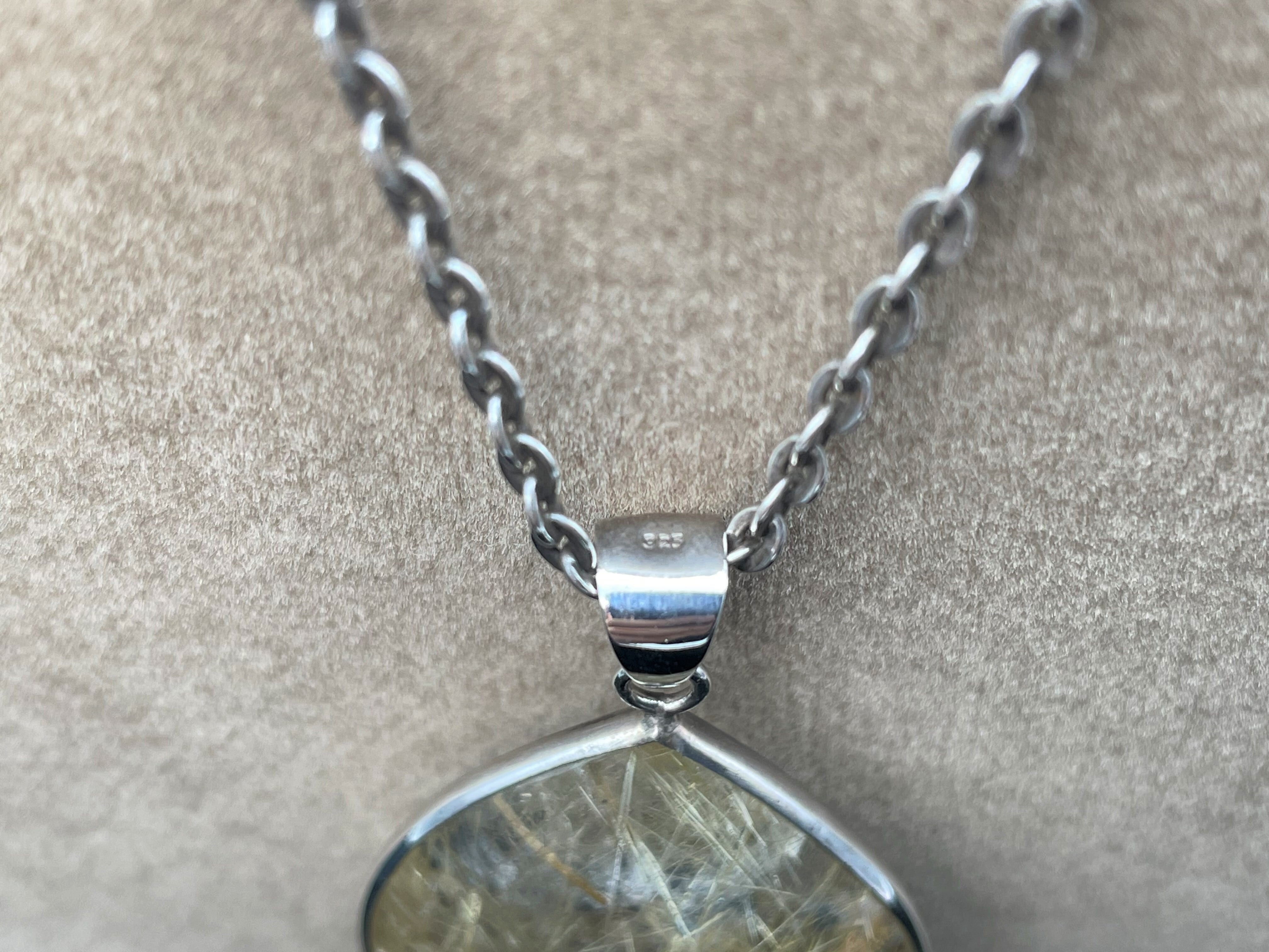 ルチルクォーツ シルバー925 ペンダントトップ 楽天市場】ルチルクォーツ ペンダント トップ ヘッド 針水晶 SV