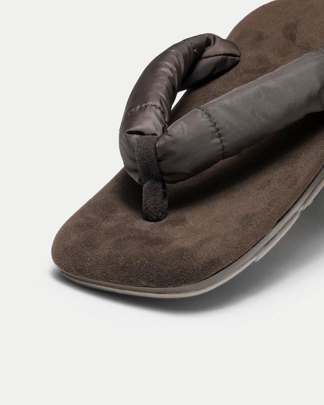 SETTA × SNEAKER “ unda ” / SUEDE PADDED MOCHA
