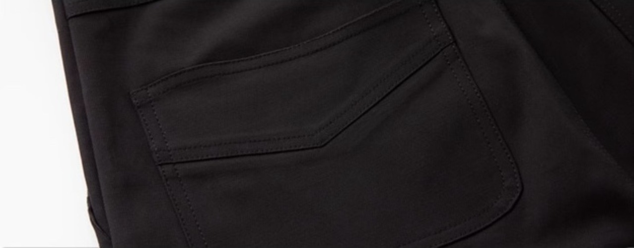 FRKM SCD 25SS フレアストレートカジュアルパンツ