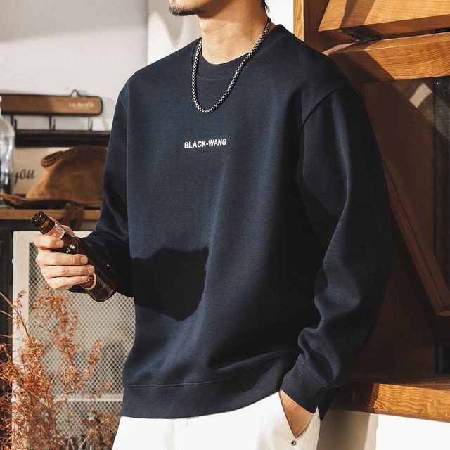 Front logo retro sweat ( 2color )