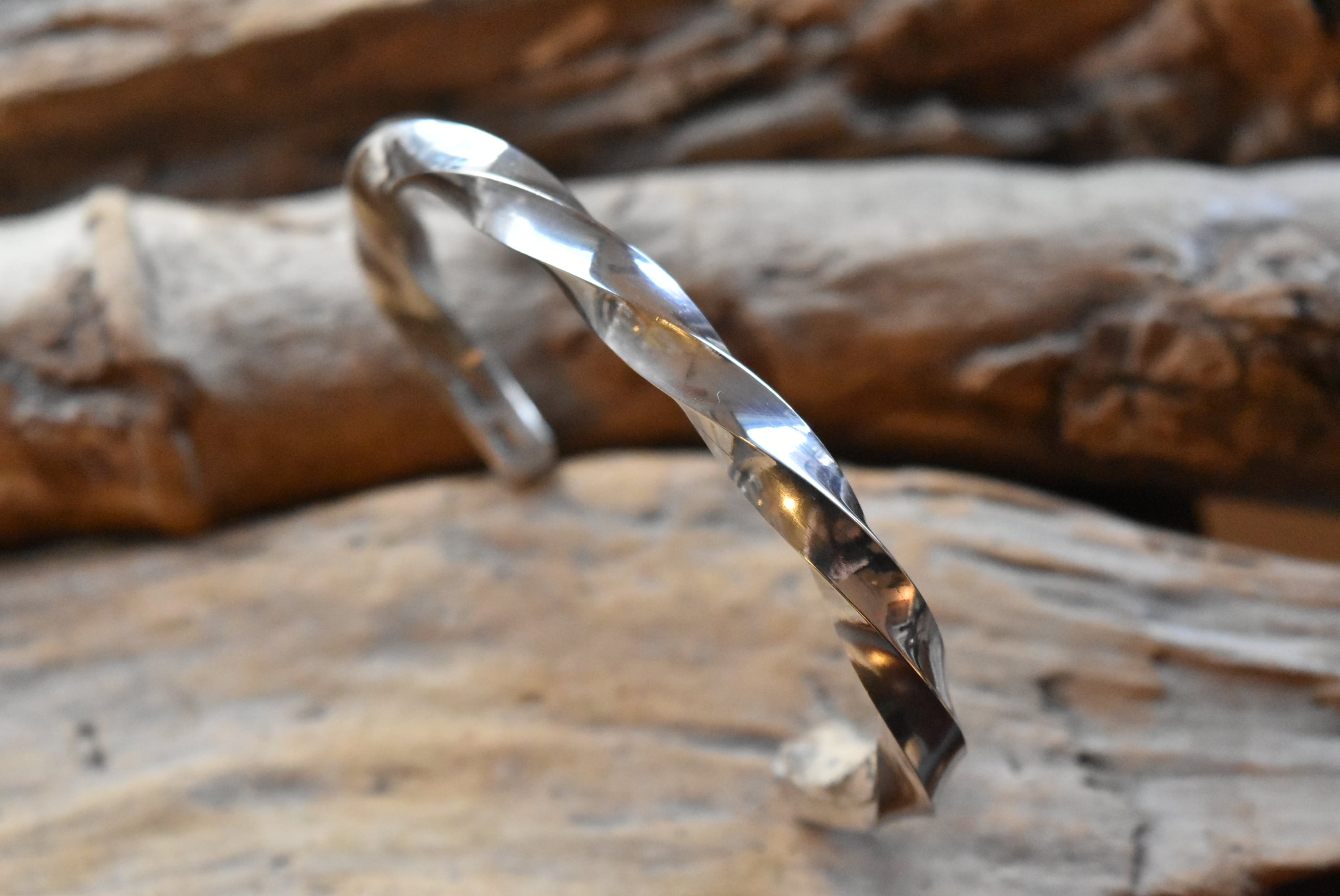 5mm ツイストバングル | FARWEST silver smith