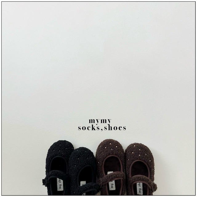 予約 Cocker Spaniel Shoes - brown      [ my my ]