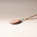 陶器ネックレス  みずたまりno.9 しずく
