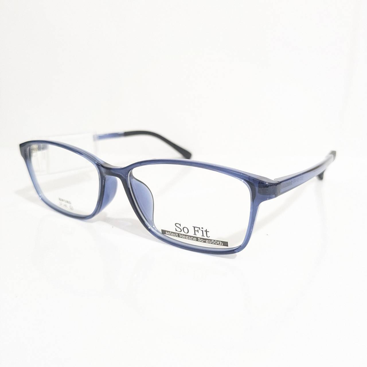 【SoFit】スクエアセルフレーム ブルー