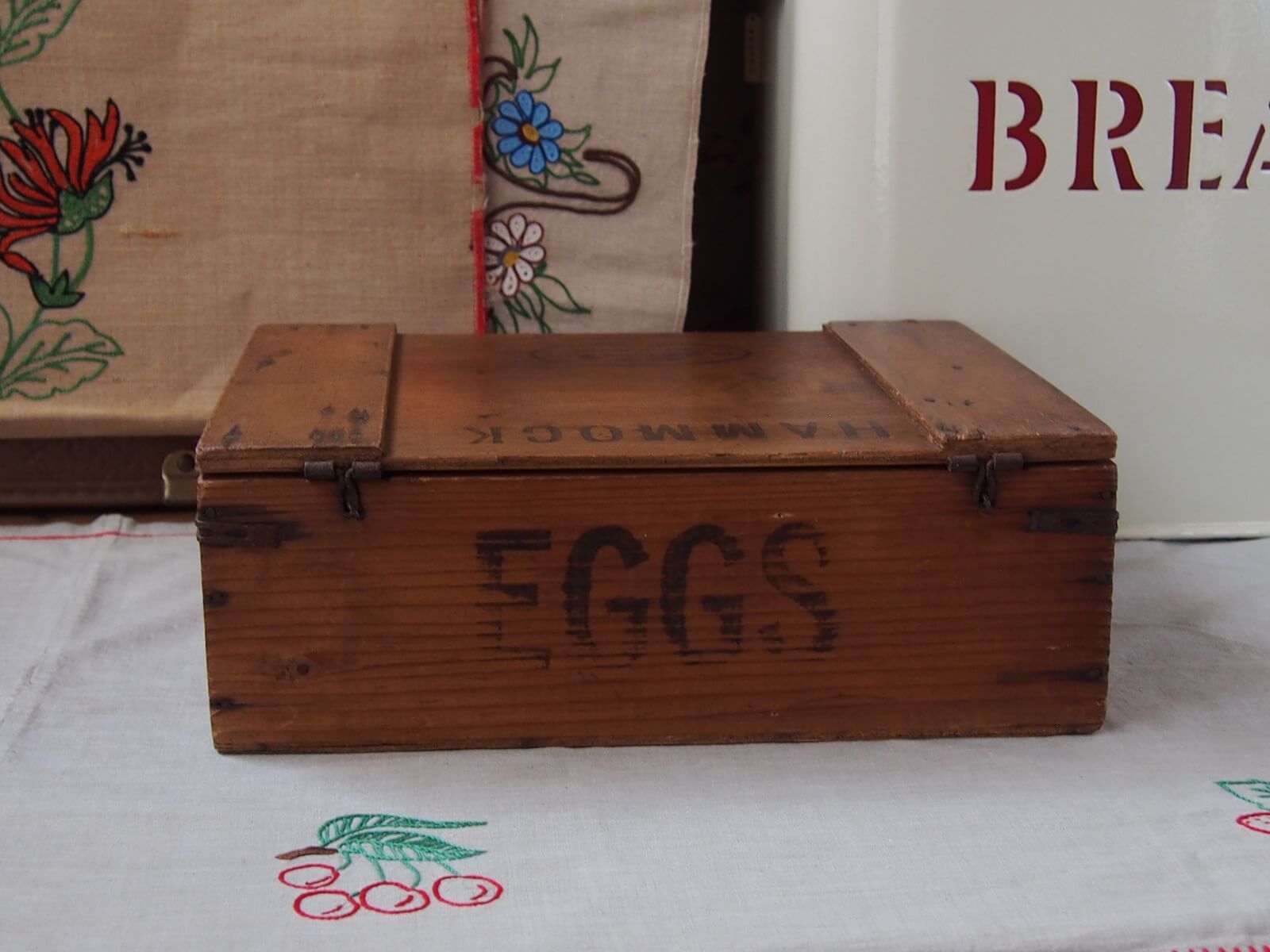 イギリスアンティーク 木製エッグボックス EGGS BOX | Bonny Bee