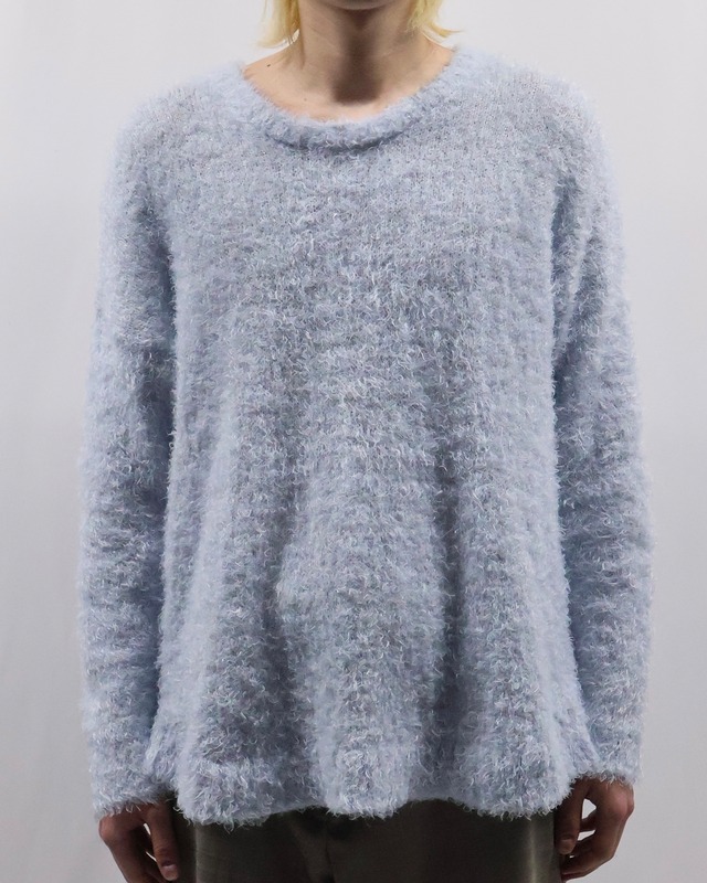 coloring shaggy knit