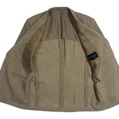 allegri ITALY アレグリ 2B サマー テーラードジャケット L /メンズ/ベージュ系/C-TK83