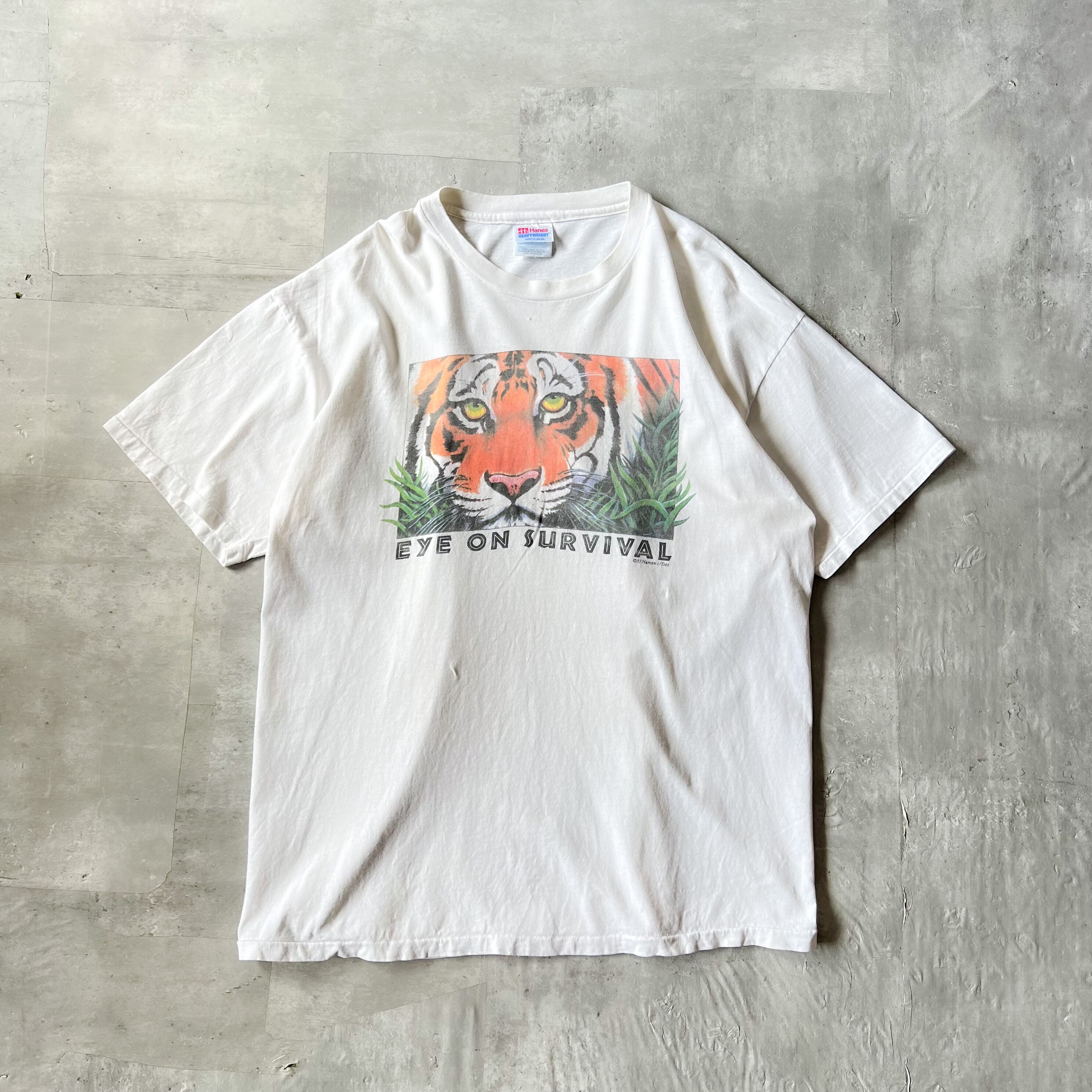 90s “Tiger” tee XL human-i tees 90年代 虎 トラ アニマル tシャツ ...